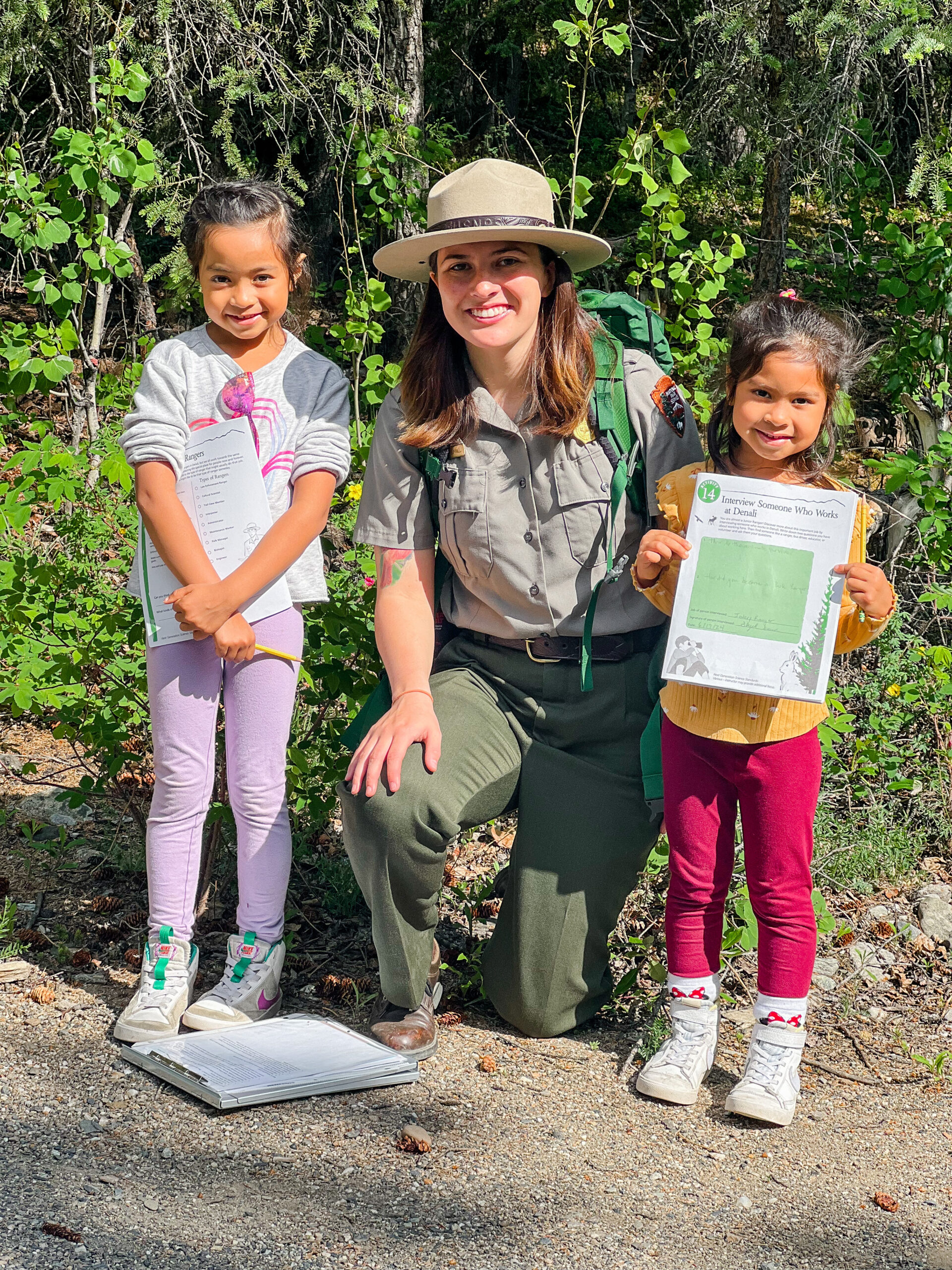 Ranger Led hike at Denali National Park